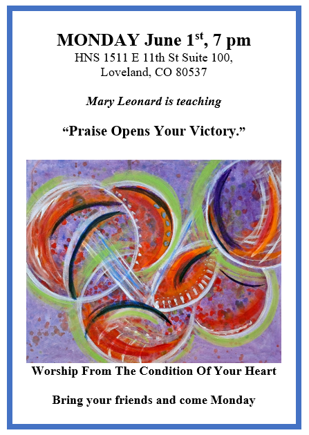 NOCO Revivalist June 1st meeting at HNS Loveland